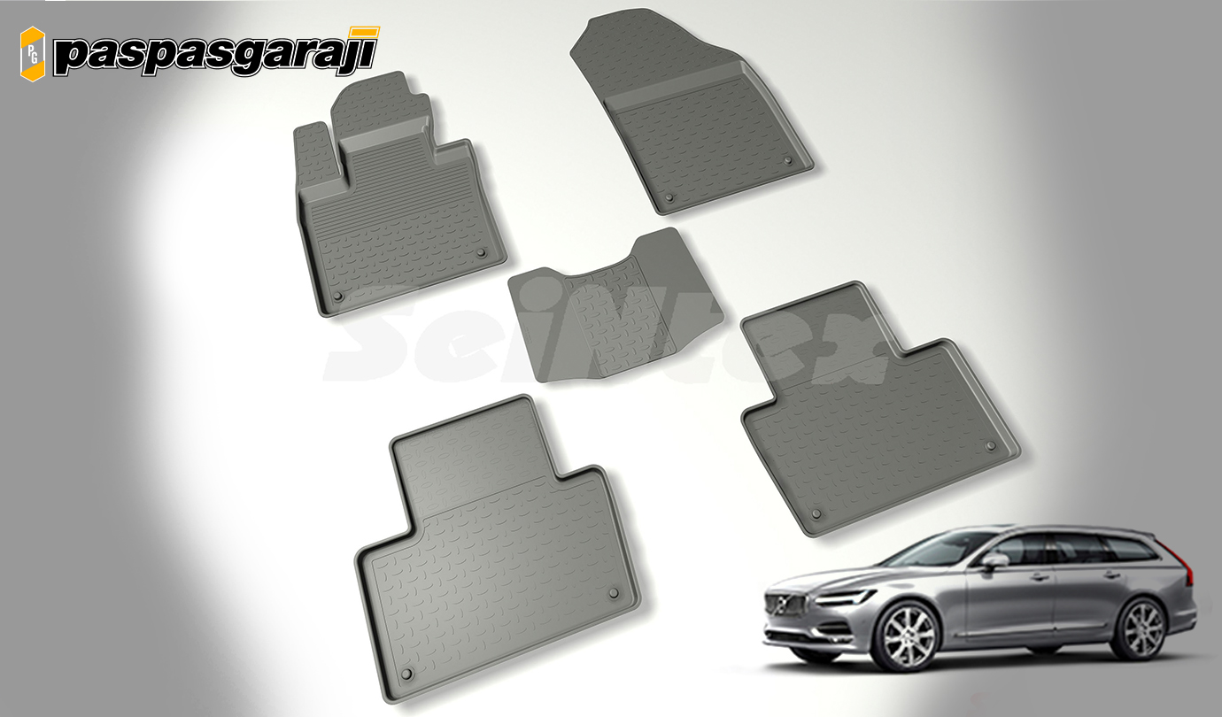 Seintex Volvo V90 2 2016-2021 4D Havuzlu Paspas