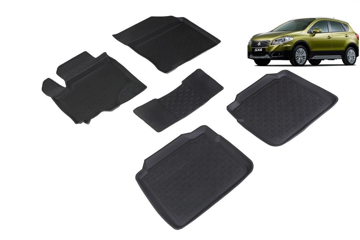 Seintex Suzuki SX4 II 4D Havuzlu Paspas 2014- 2020 Seintex Suzuki SX4 II 4D Havuzlu Paspas 2014- 2020