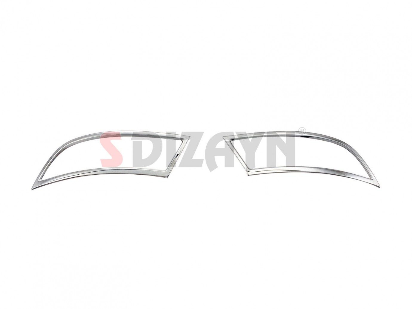 S-Dizayn Skoda Superb Krom Egzoz Çıkışı 2 Parça 2015-2019