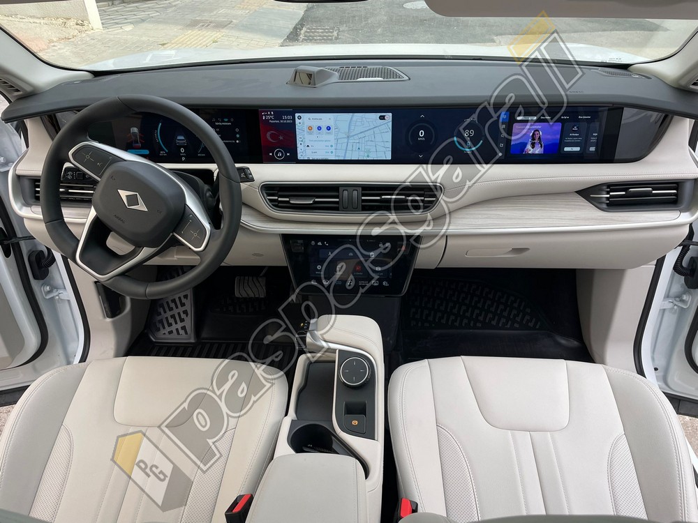 Togg T10 X Suv 2023 ve Üzeri 3D Havuzlu Paspas