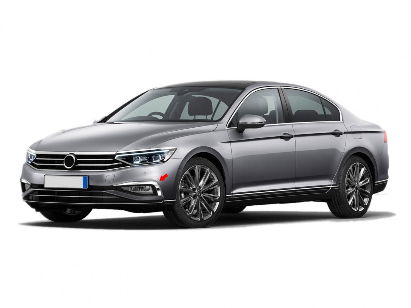 VW Passat B8.5 Krom Sis Farı Çerçevesi 2 Parça 2019 ve Üzeri
