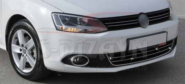S-Dizayn VW Jetta Krom Sis Farı Çerçevesi 2 Prç 2011-2014