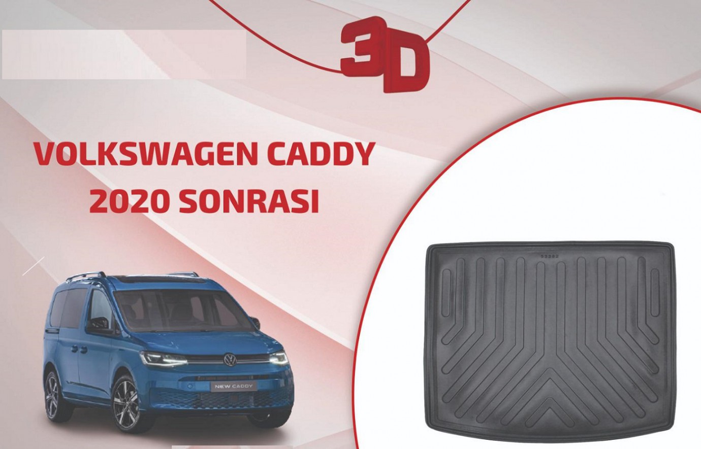 Volkswagen Caddy Bagaj Havuzu 2020- Sonrası