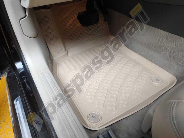 Audi A6 C6 Bej Renk 3D Havuzlu Paspas, 2004-2011