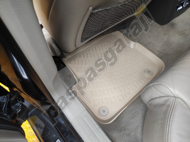 Audi A6 C6 Bej Renk 3D Havuzlu Paspas, 2004-2011