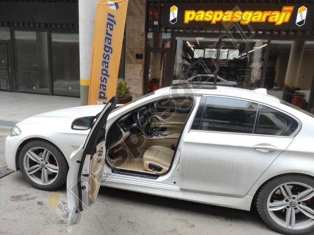 Bmw 5 Serisi F10 Bej 3D Havuzlu Paspas 2013-2017 Arası