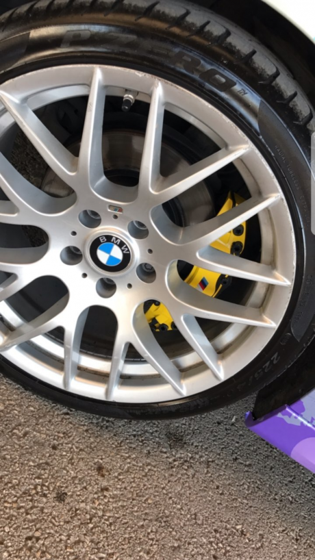 Bmw M Performance Kaliper Kapağı 4 adet  Sarı