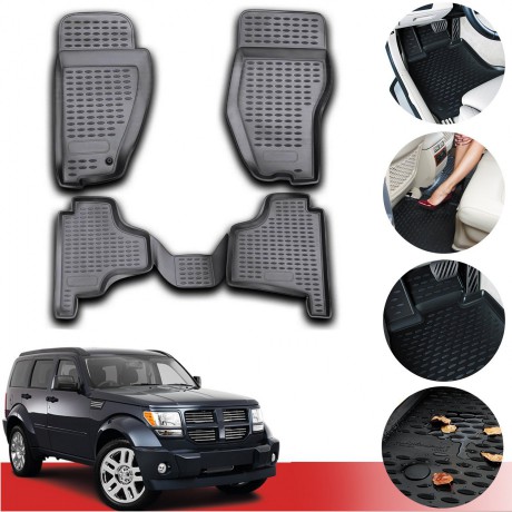 Kaiser DODGE Nitro 3D Havuzlu Paspas 2007 2012 Arası