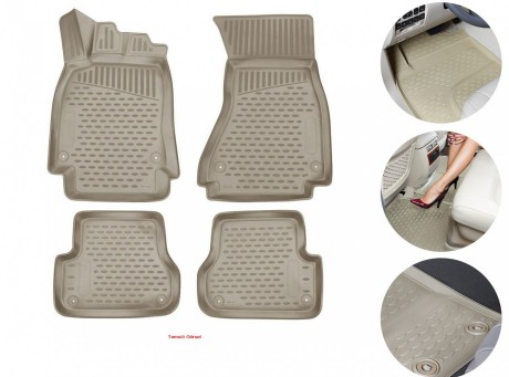 Kaiser Volkswagen Jetta 2005 2010 Arası 3D Havuzlu Paspas