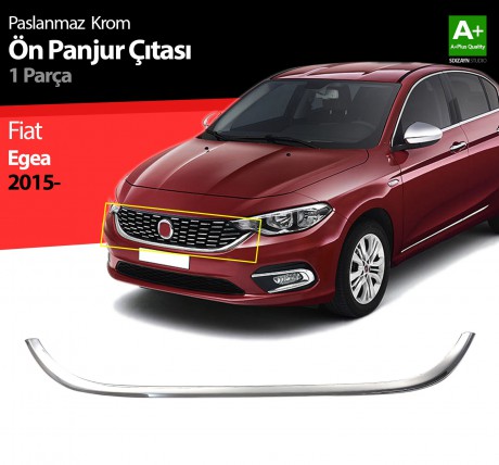 Fiat Egea Krom Ön Panjur Çıtası 2015-2020 Arası