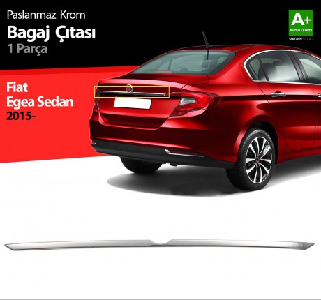 S-Dizayn Fiat Egea SD Krom Bagaj Çıtası 2015-2020