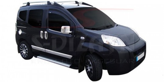 S-Dizayn Fiat Fiorino Abs Krom Ayna Kapağı 2 Prç 2008-2016
