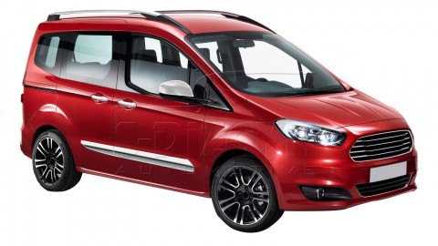S-Dizayn Ford Courier Krom Yan Kapı Çıtası 4 Prç 2014 Üzeri