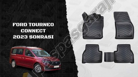 Ford Tourneo Connect 2023 Sonrası 3D Havuzlu Paspas