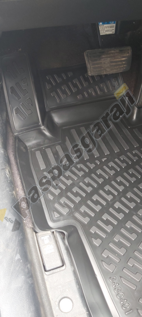 Honda Accord 3D Siyah 3D Havuzlu Paspas, 2002-2008 Arası