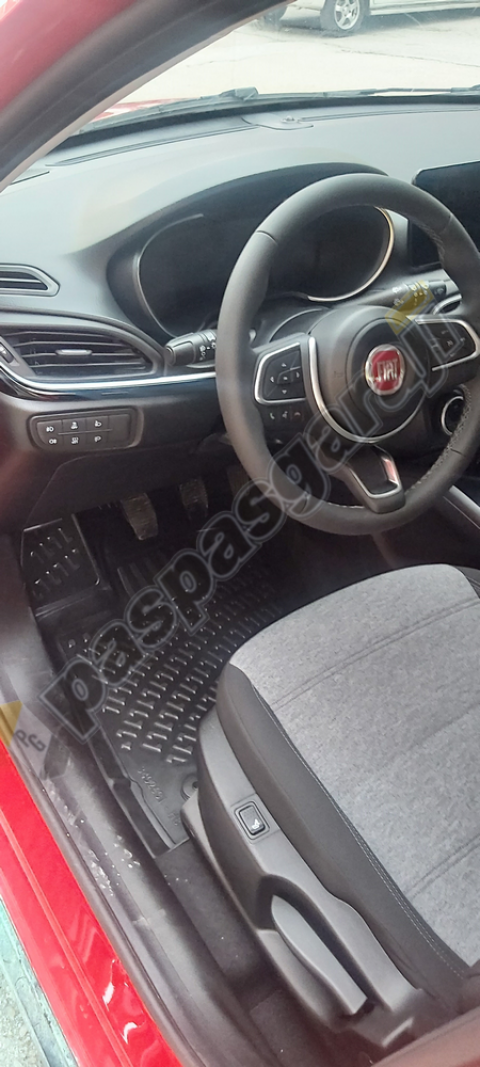 Kaiser Fiat Egea Cross 3D Havuzlu Paspas 2020- Ve Sonrası Siyah Renk