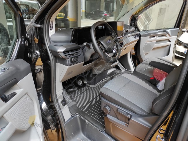 Kaiser Ford Tourneo Custom (Manuel) 3D Havuzlu Maxi Paspas, 2024-