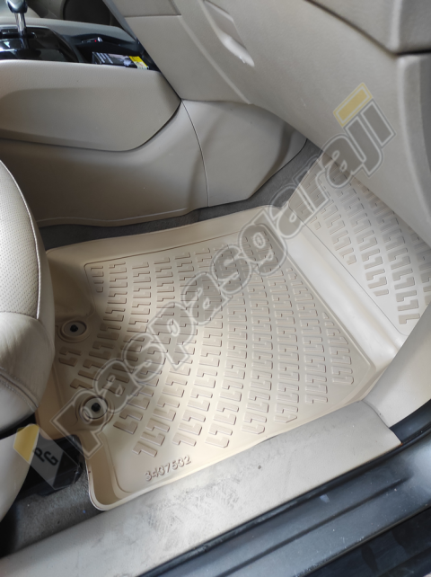 Kaiser Nissan X-Trail Bej 3D Havuzlu Paspas, 2013-2021