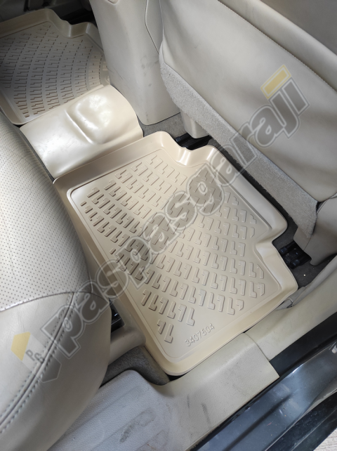 Kaiser Nissan X-Trail Bej 3D Havuzlu Paspas, 2013-2021