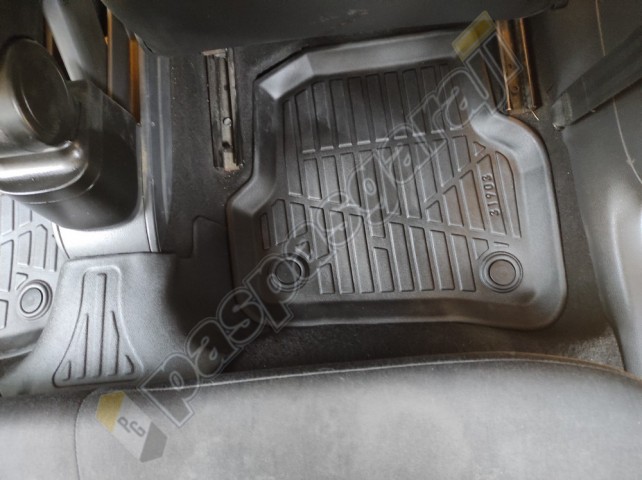 Kaiser Volkswagen Polo 6R 3D Maxi Havuzlu Paspas, 2009-2018
