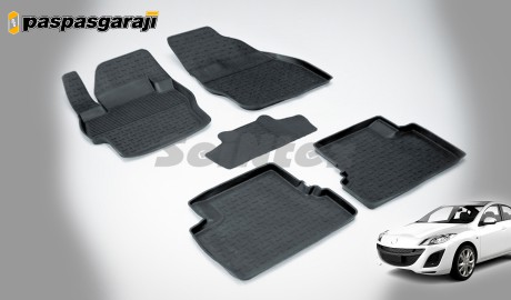 Mazda 3 2 2009-2013 4D Seintex Havuzlu Paspas