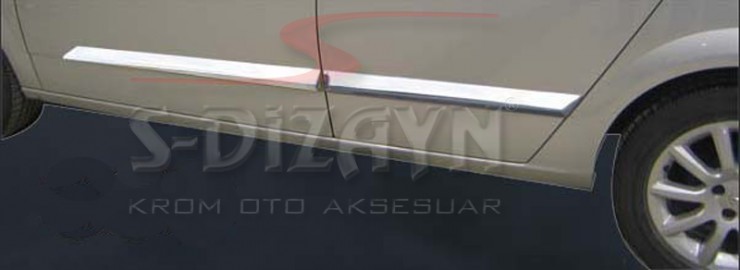 S-Dizayn Opel Astra H HB Krom Yan Kapı Çıtası 4 Prç 2004-2013