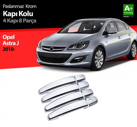 S-Dizayn Opel Astra J Krom Kapı Kolu 4 Kapı 2012-2022 A+Kalite