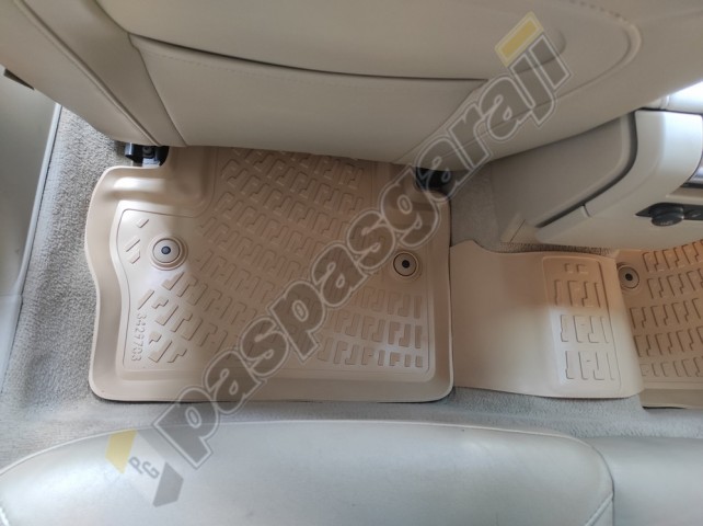 Paspasgaraji Volvo S80 Bej Havuzlu 3D Paspas, 2006-2016