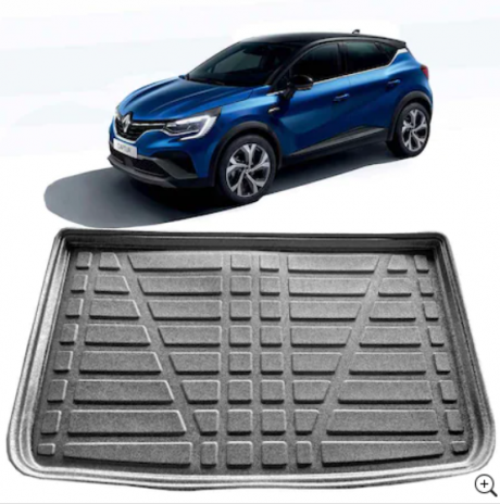Renault Captur ÜST 3D Bagaj Havuzu 2021 Sonrası