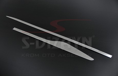 S-Dizayn Renault Clio 4 Sporttourer Krom Yan Kapı Çıtası 4 Prç. 2012-2019