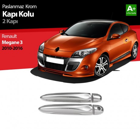 S-Dizayn Renault Megane 3 Krom Kapı Kolu 2 Kapı 2010-2016