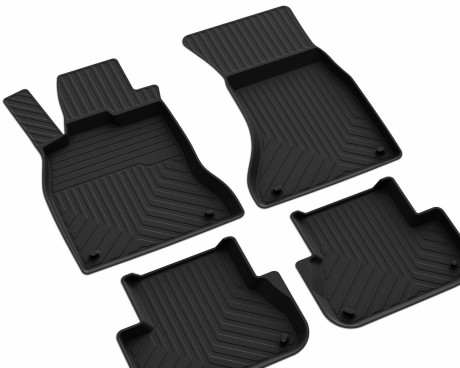 S-Dizayn Audi A4 B7 4D Havuzlu Paspas 2004-2008 A+Kalite