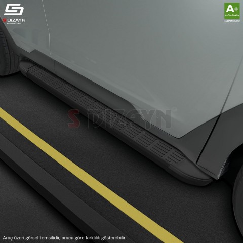 S-Dizayn BYD Atto 3 S-Line Siyah Yan Basamak 193 Cm 2022 Üzeri