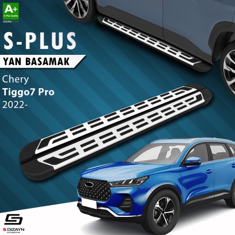 S-Dizayn Chery Tiggo7 Pro S-Plus Gri Yan Basamak 183 Cm 2022 Üzeri A+ Kalite