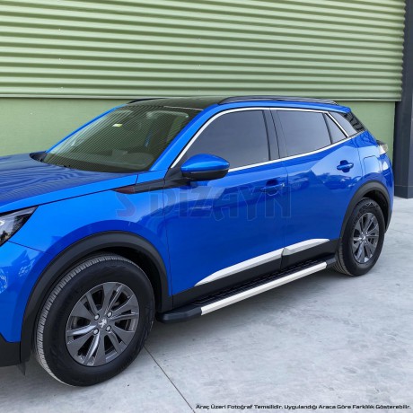 S-Dizayn Citroen C4 Cactus NewLine Aluminyum Yan Basamak 183 Cm 2014 Üzeri A+ Kalite