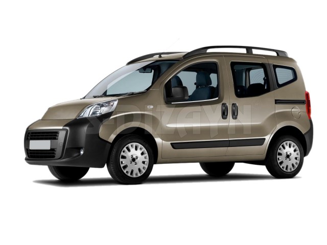 S-Dizayn Citroen Nemo Krom Cam Çıtası 2 Prç 2008-2017