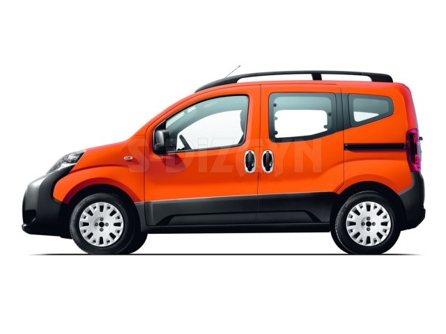 S-Dizayn Citroen Nemo Krom Kapı Kolu Çerçevesi 5 Kapı 2008-2017