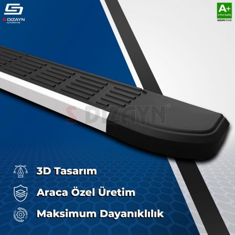 S-Dizayn Dacia Jogger S-Line Aluminyum Yan Basamak 213 Cm 2022 Üzeri A+ Kalite