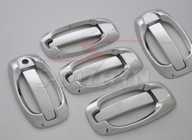 S-Dizayn Fiat Fiorino Krom Kapı Kolu 5 Kapı 10 Prç 2008-2016 (Set)