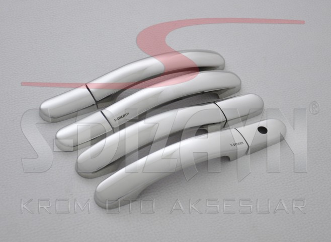 S-Dizayn Ford Fiesta Krom Kapı Kolu 4 Kapı 2002-2009