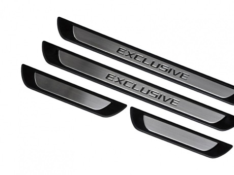 S-Dizayn Ford Fusion Krom Kapı Eşik Koruması Exclusive Line 2002-2011 4 Parça