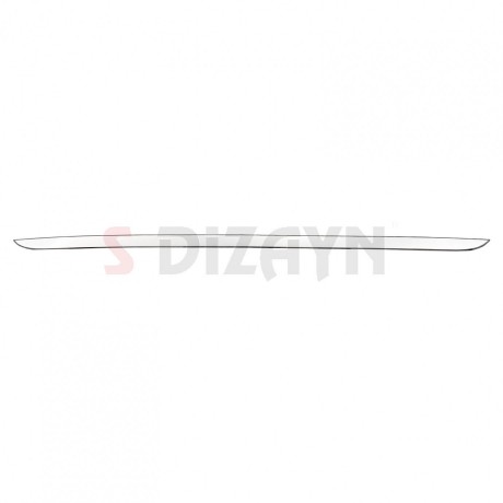 S-Dizayn Hyundai i20 Krom Bagaj Alt Çıtası 2014-2018