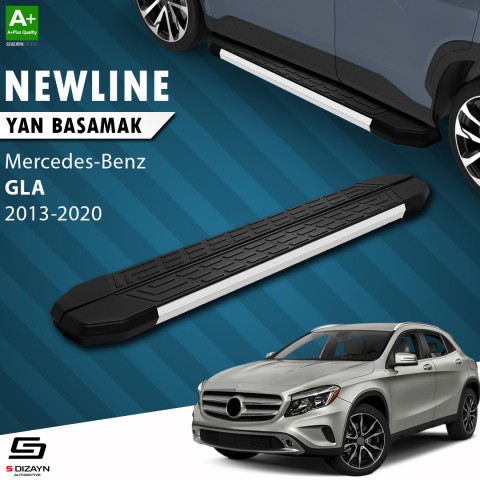 S-Dizayn Mercedes GLA X156 NewLine Aluminyum Yan Basamak 183 Cm 2013-2020 A+ Kalite