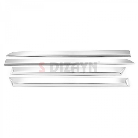 S-Dizayn Opel Astra H SD Krom Yan Kapı Çıtası 4 Prç 2008-2013