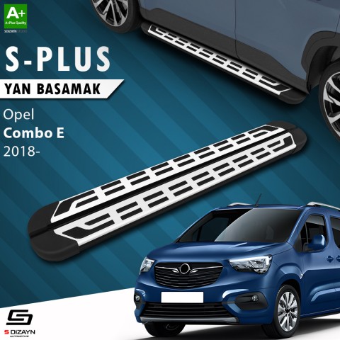 S-Dizayn Opel Combo E S-Plus Gri Yan Basamak 203 Cm 2018 Üzeri A+ Kalite