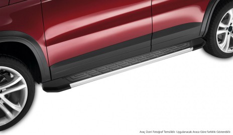 S-Dizayn Peugeot 5008 2 NewLine Krom Yan Basamak 203 Cm 2017-2023 A+ Kalite