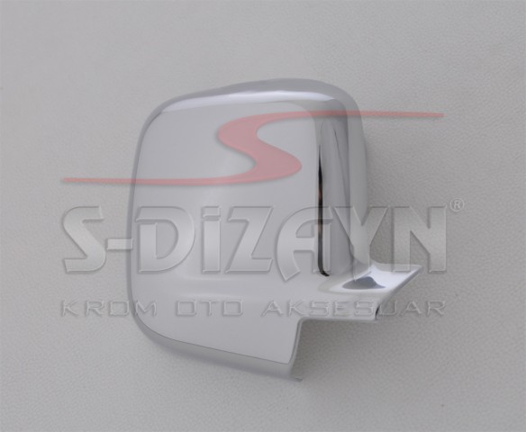 S-Dizayn Peugeot Bipper Abs Krom Ayna Kapağı 2 Prç 2007-2017