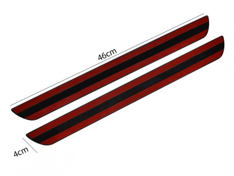 S-Dizayn Peugeot Partner Tepee Krom Kapı Eşik Koruması Krom Line 2012-2018 2 Parça