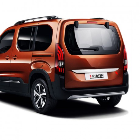 S-Dizayn Peugeot Rifter Krom Bagaj Çıtası 2019 Üzeri
