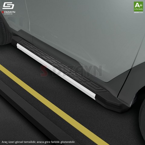 S-Dizayn Renault Austral NewLine Aluminyum Yan Basamak 183 Cm 2023 Üzeri A+ Kalite